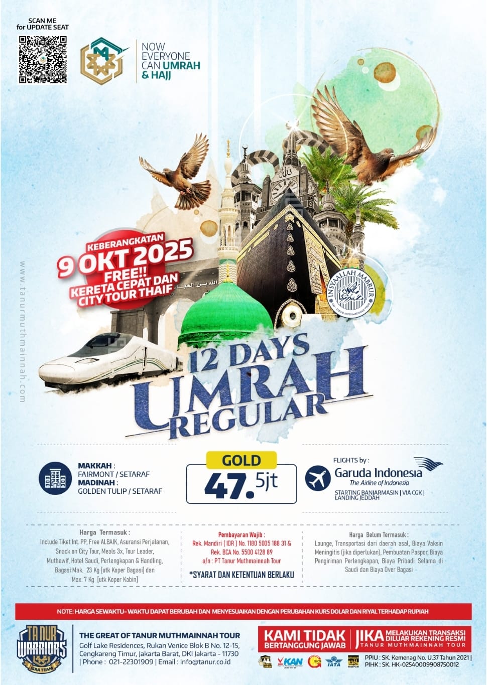 Umrah 09 Oktober 2025