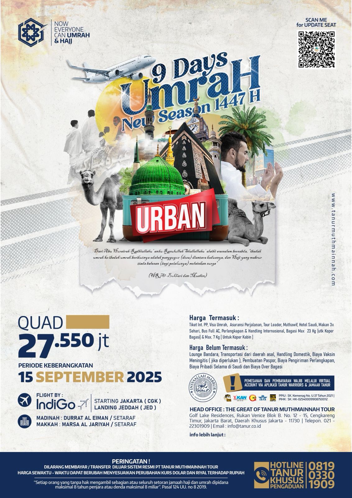 Umrah 15 Sept 2025