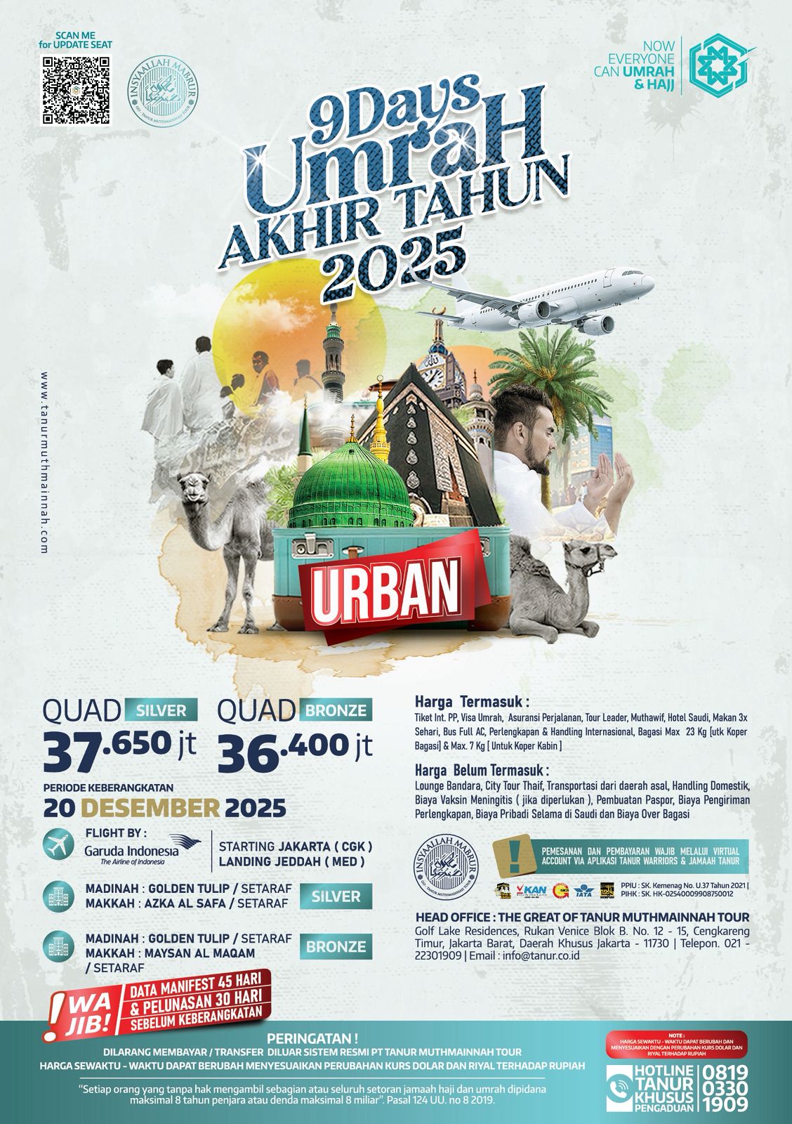 Umrah 20 Des 2025