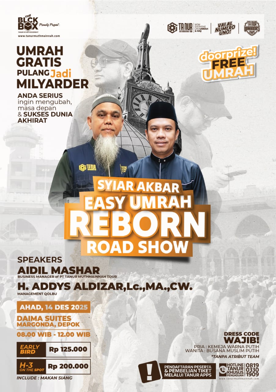 Syiar Akbar Tanur Muthmainnah di Depok 14 Des 2025